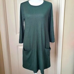 NWOT Sweater Dress Green
